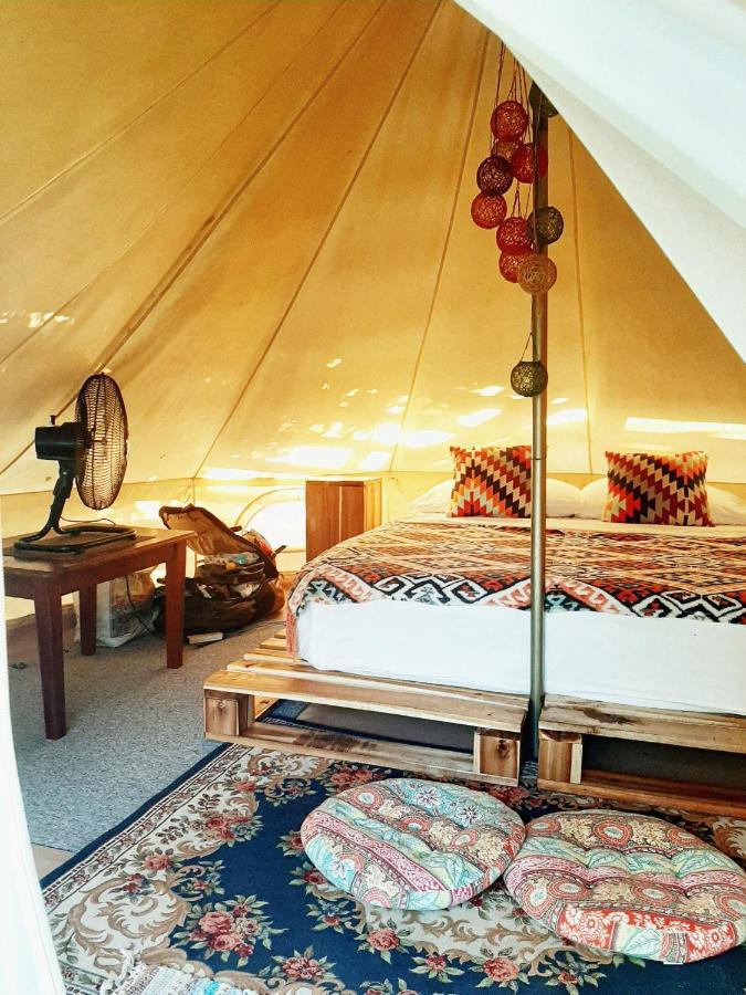 אל נידו Cabanas De Nacpan Camping Resort מראה חיצוני תמונה