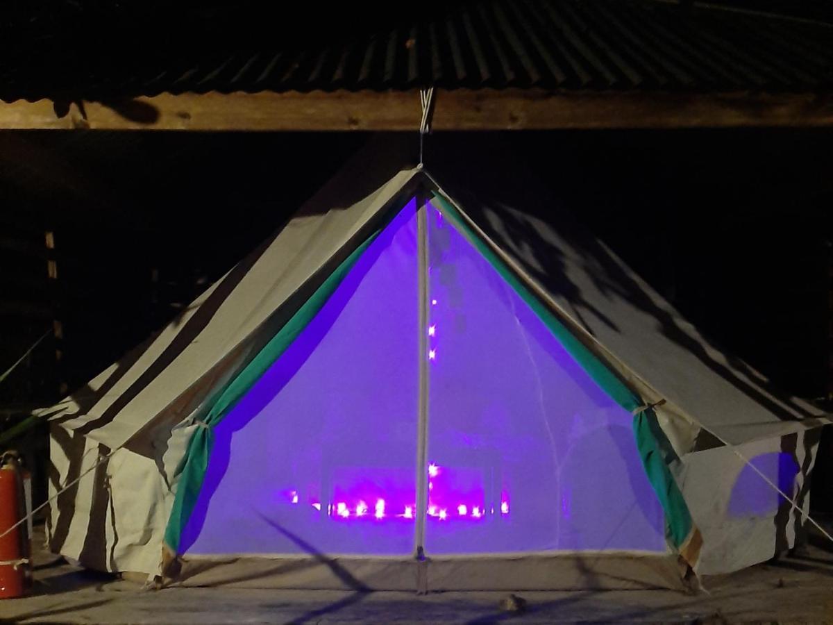 אל נידו Cabanas De Nacpan Camping Resort מראה חיצוני תמונה