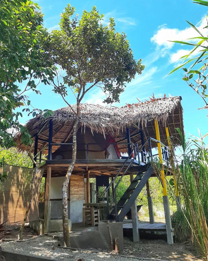 אל נידו Cabanas De Nacpan Camping Resort מראה חיצוני תמונה