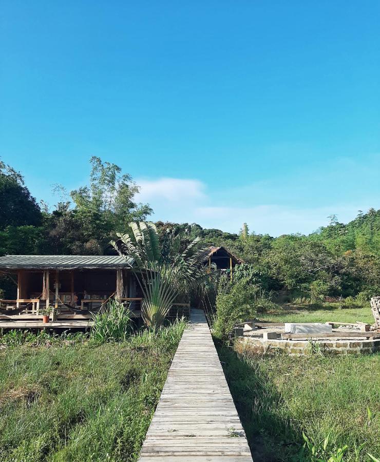 אל נידו Cabanas De Nacpan Camping Resort מראה חיצוני תמונה