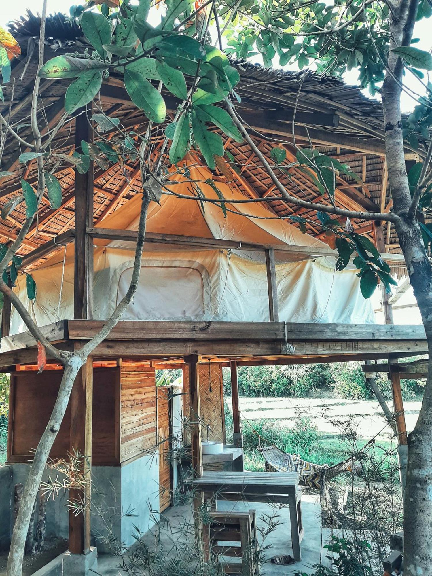 אל נידו Cabanas De Nacpan Camping Resort חדר תמונה