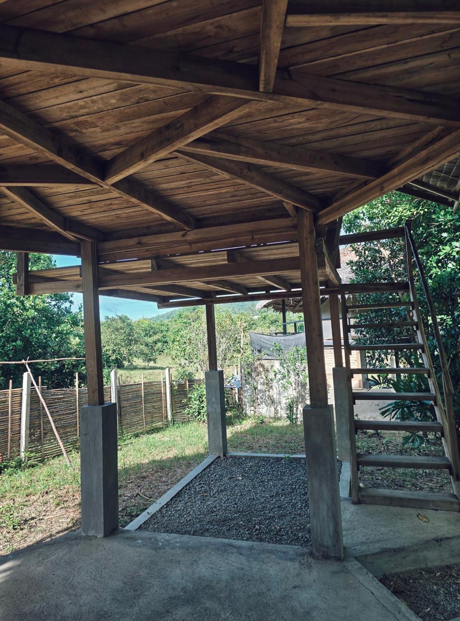 אל נידו Cabanas De Nacpan Camping Resort מראה חיצוני תמונה